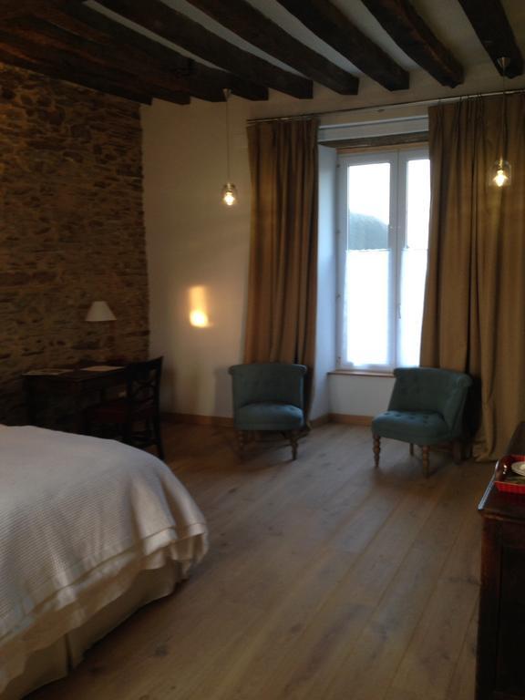 Le Manoir De La Vieille Douve Bed and Breakfast Bourg-d'Ire Værelse billede